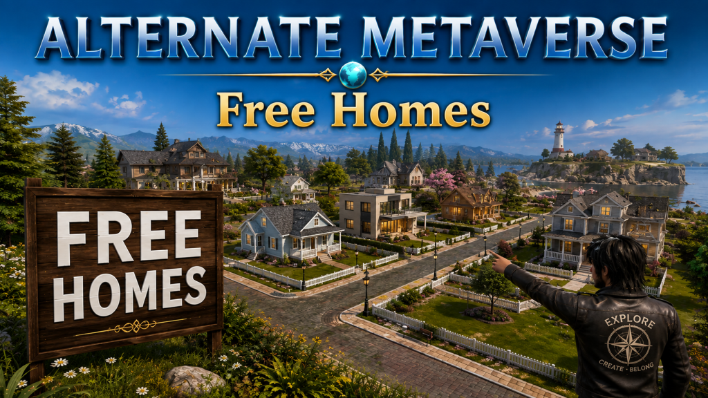 Alternate Metaverse – Free Homes