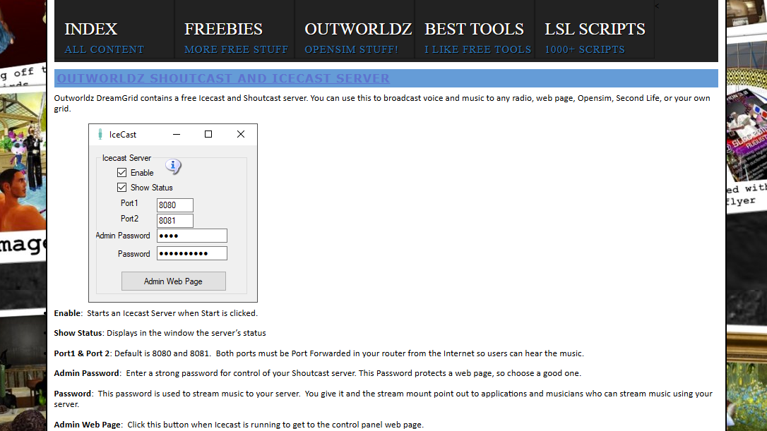 Free Shoutcast & Icecast