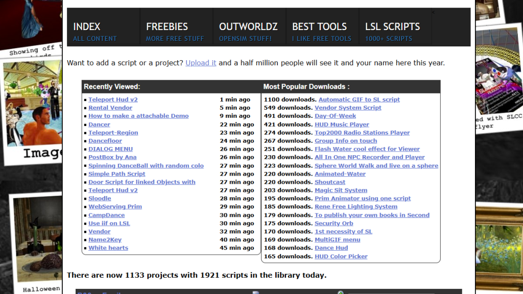 Free LSL Scripts